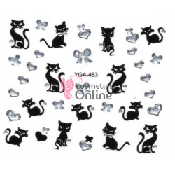 Stickere 3D pentru unghii cod YGA 463 Decor cu Halloween